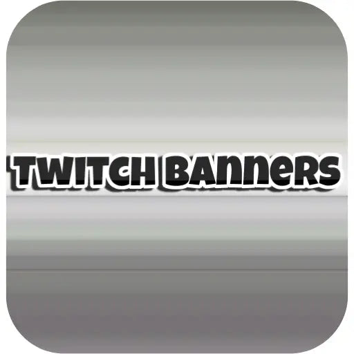 Twitch Banners - Shop at Knealie.art for Your Gaming and Anime needs!