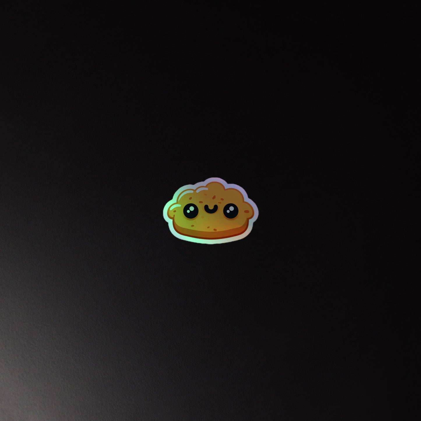 Holographic "Nuggies" Sticker by Niiyorii x Starrybean