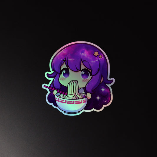 Starrybean Holographic Sticker by Niiyorii x StarryBean