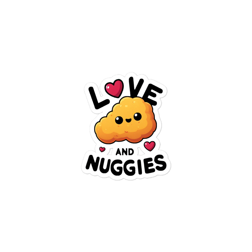 "Love and Nuggies!" Sticker by Niiyorii x Starrybean