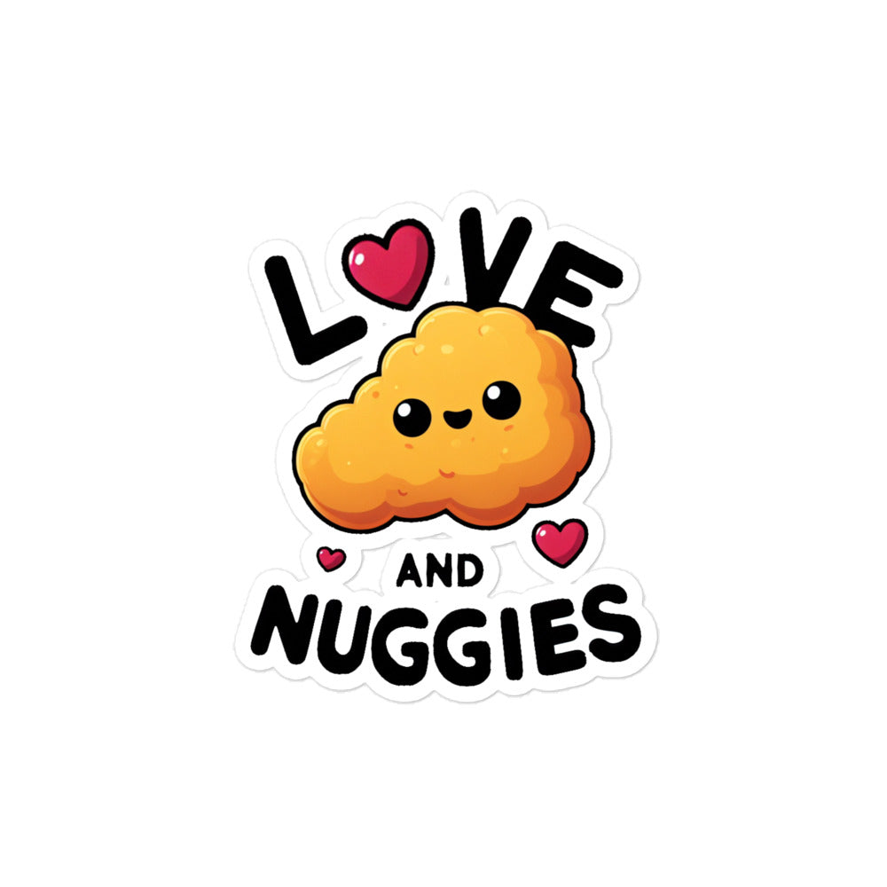 "Love and Nuggies!" Sticker by Niiyorii x Starrybean