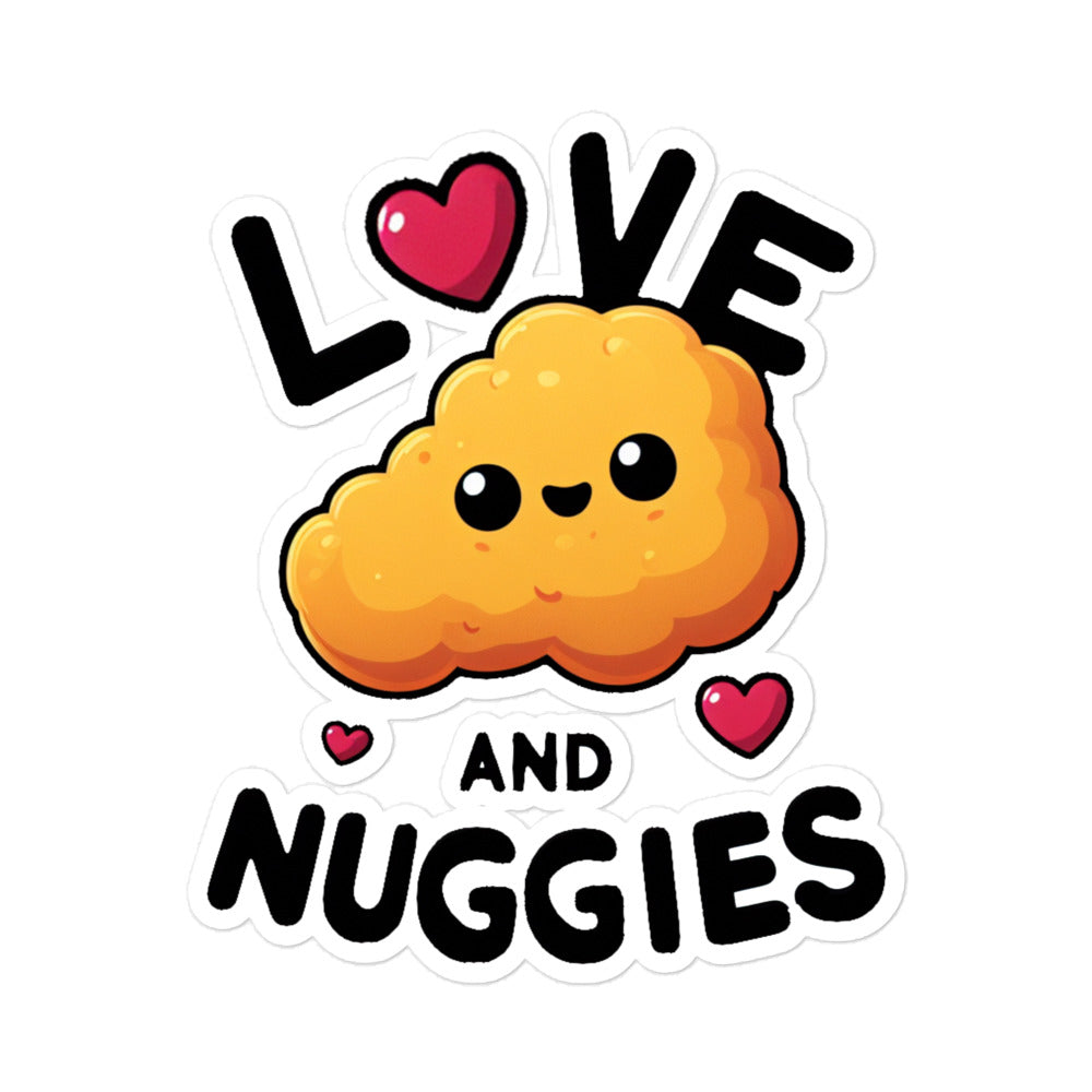 "Love and Nuggies!" Sticker by Niiyorii x Starrybean