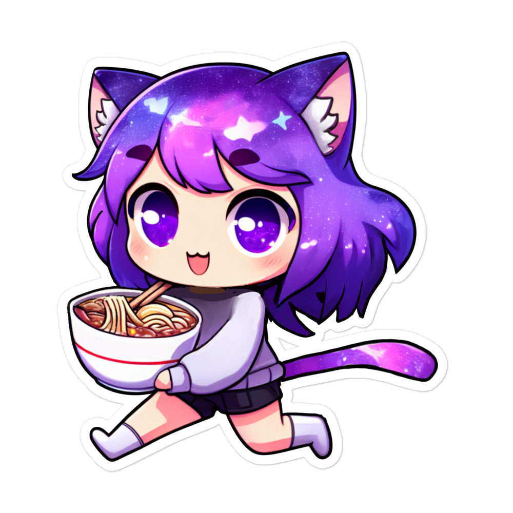 "Ramen Runawaaay!" Sticker by Niiyorii x Starrybean