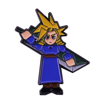 Final Fantasy VII Enamel Pins - Variety Choice