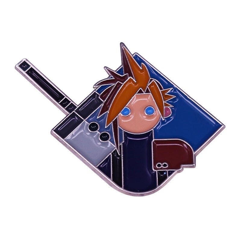 Final Fantasy VII Enamel Pins - Variety Choice