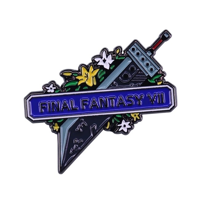 Final Fantasy VII Enamel Pins - Variety Choice