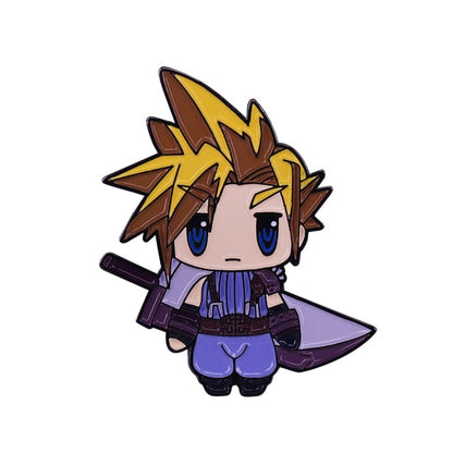 Final Fantasy VII Enamel Pins - Variety Choice