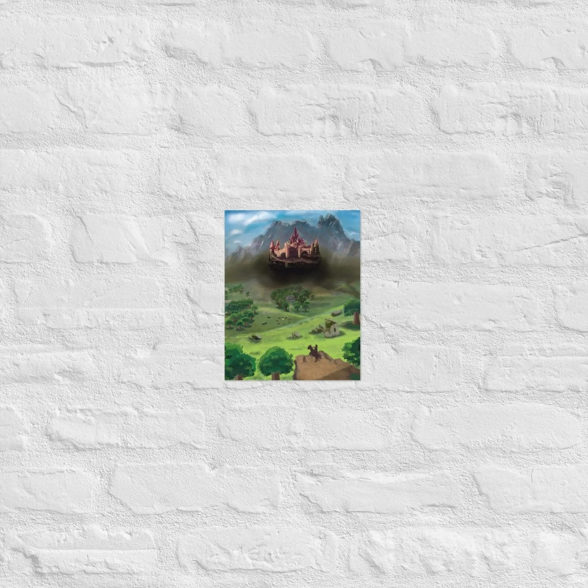 Legend of Zelda Hyrule Castle Poster - Premium Matte Print Poster - Knealieee